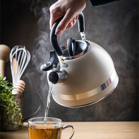 CZAJNIK 1,8L Z GWIZDKIEM KINGHOFF KH-1854 BEŻOWY KINGHOFF CZAJNIK 1,8L Z GWIZDKIEM KINGHOFF KH-1854 BEŻOWY KINGHOFF