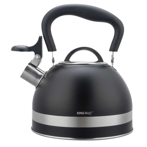 CZAJNIK 1,8L Z GWIZDKIEM KINGHOFF KH-1858 CZARNY KINGHOFF CZAJNIK 1,8L Z GWIZDKIEM KINGHOFF KH-1858 CZARNY KINGHOFF