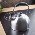 CZAJNIK 2,5L Z GWIZDKIEM KINGHOFF KH-1859 SREBRNY KINGHOFF
