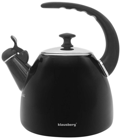 CZAJNIK EMALIOWANY Z GWIZDKIEM 2,8L KLAUSBERG KB-7403 KLAUSBERG CZAJNIK EMALIOWANY Z GWIZDKIEM 2,8L KLAUSBERG KB-7403 KLAUSBERG