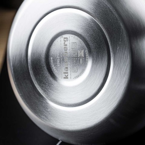 CZAJNIK STALOWY Z GWIZDKIEM 2,5L KLAUSBERG KB-7773 KLAUSBERG CZAJNIK STALOWY Z GWIZDKIEM 2,5L KLAUSBERG KB-7773 KLAUSBERG