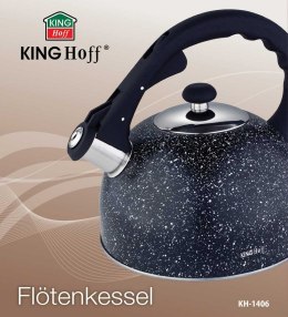 CZAJNIK Z GWIZDKIEM 2,6L KINGHOFF KH-1406 MARBLE KINGHOFF