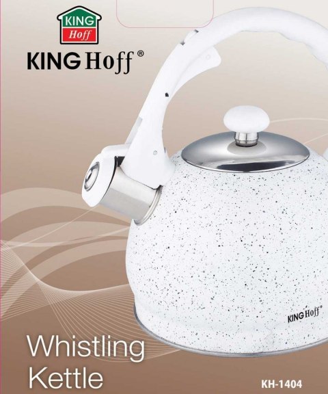 CZAJNIK Z GWIZDKIEM 2L KINGHOFF KH-1404 MARBLE KINGHOFF CZAJNIK Z GWIZDKIEM 2L KINGHOFF KH-1404 MARBLE KINGHOFF