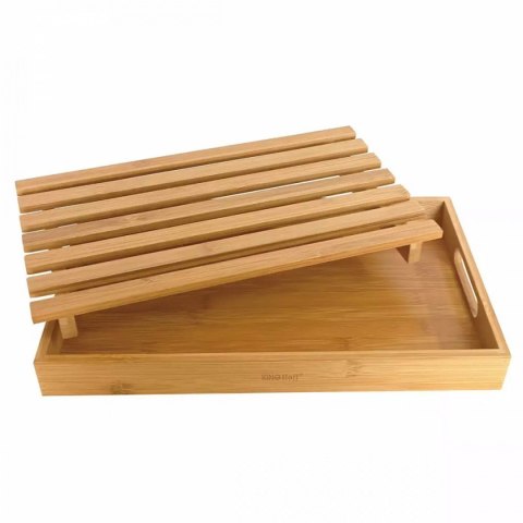 DESKA DO KROJENIA PIECZYWA Z TACĄ KINGHOFF KH-1682 KINGHOFF DESKA DO KROJENIA PIECZYWA Z TACĄ KINGHOFF KH-1682 KINGHOFF