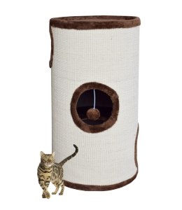 Drapak/Tuba/ Wieża/ Legowisko dla Kota 70cm Brąz Bituxx