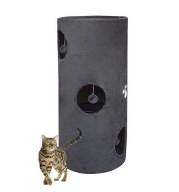Drapak/Tuba/ Wieża/ Legowisko dla Kota 78cm Siwy Bituxx