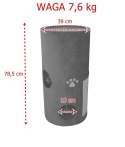 Drapak/Tuba/ Wieża/ Legowisko dla Kota 78cm Siwy Bituxx