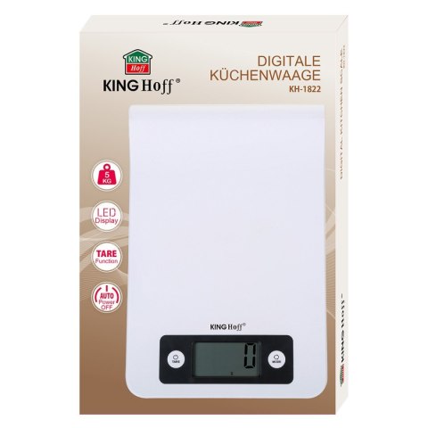 ELEKTRONICZNA WAGA KUCHENNA KINGHOFF KH-1822 NA RELING KINGHOFF ELEKTRONICZNA WAGA KUCHENNA KINGHOFF KH-1822 NA RELING KINGHOFF