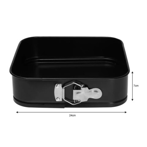 FORMA TORTOWNICA KWADRATOWA 24cm KINGHOFF KH-1539 KINGHOFF FORMA TORTOWNICA KWADRATOWA 24cm KINGHOFF KH-1539 KINGHOFF