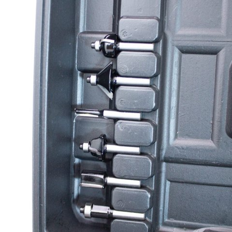 Frezarka górnowrzecionowa Bituxx 1200W z zestawem 12 frezów i etui Bituxx Frezarka górnowrzecionowa Bituxx 1200W z zestawem 12 frezów i etui Bituxx
