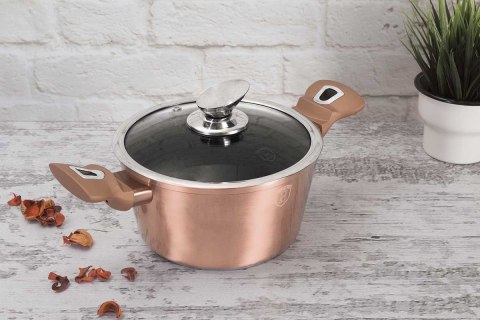 GARNEK GRANITOWY 20cm BERLINGER HAUS ROSE GOLD BH-1514 BERLINGER HAUS GARNEK GRANITOWY 20cm BERLINGER HAUS ROSE GOLD BH-1514 BERLINGER HAUS