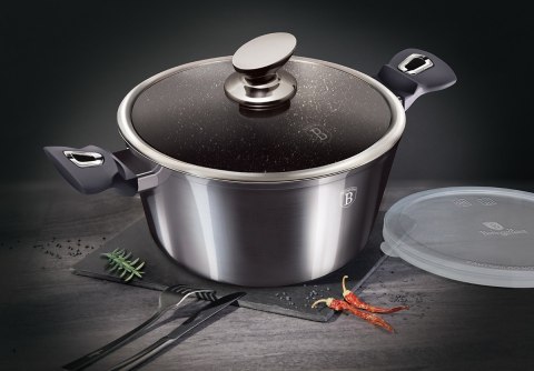 GARNEK GRANITOWY 20cm BERLINGERHAUS BH-6892 CARBON PRO BERLINGER HAUS GARNEK GRANITOWY 20cm BERLINGERHAUS BH-6892 CARBON PRO BERLINGER HAUS