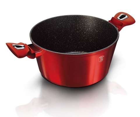 GARNEK GRANITOWY 28cm BERLINGER HAUS RED METALLIC LINE BH-1258 BERLINGER HAUS GARNEK GRANITOWY 28cm BERLINGER HAUS RED METALLIC LINE BH-1258 BERLINGER HAUS