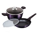GARNEK I PATELNIA BERLINGER HAUS BH-7102 PURPLE BERLINGER HAUS