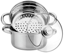 GARNEK NA PARĘ KINGHOFF 3 ELEM. 24cm KH-3318 KINGHOFF