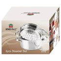 GARNEK NA PARĘ KINGHOFF 3 ELEM. 24cm KH-3318 KINGHOFF