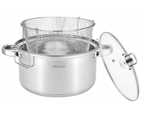 GARNEK Z KOSZEM DO SMAŻENIA KINGHOFF KH-1630 5,5L KINGHOFF