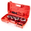 Gwintownik do Rur Stalowych 7 elem. 1-1/4", 1", 3/4", 1/2", Bituxx