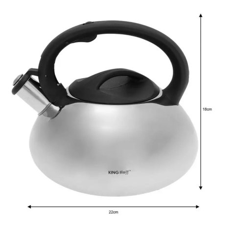 KINGHOFF CZAJNIK Z GWIZDKIEM 3.0L KH-3262 KINGHOFF KINGHOFF CZAJNIK Z GWIZDKIEM 3.0L KH-3262 KINGHOFF