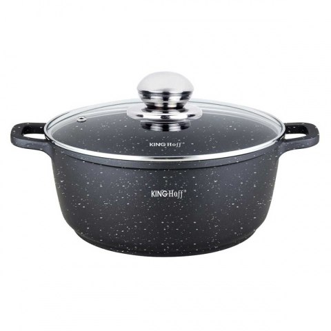 KINGHOFF GARNEK MARMUROWY 28cm KH-1597 6,5L KINGHOFF KINGHOFF GARNEK MARMUROWY 28cm KH-1597 6,5L KINGHOFF