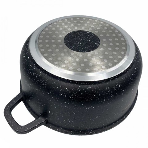 KINGHOFF GARNEK MARMUROWY 28cm KH-1597 6,5L KINGHOFF KINGHOFF GARNEK MARMUROWY 28cm KH-1597 6,5L KINGHOFF