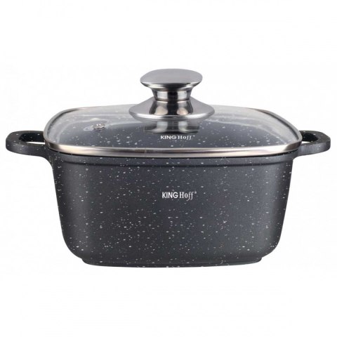KINGHOFF GARNEK MARMUROWY 28cm KH-1605 6,5L KINGHOFF KINGHOFF GARNEK MARMUROWY 28cm KH-1605 6,5L KINGHOFF