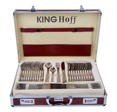 KINGHOFF SZTUĆCE 72 ELEM. SATYNA KH-3565 KINGHOFF KINGHOFF SZTUĆCE 72 ELEM. SATYNA KH-3565 KINGHOFF