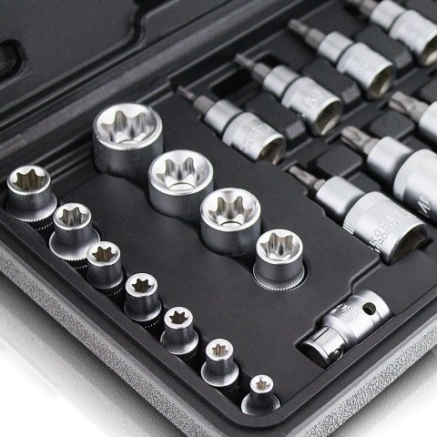 KLUCZE NASADOWE TORX 30 SZTUK Bituxx KLUCZE NASADOWE TORX 30 SZTUK Bituxx