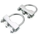Komplet zacisków do przyczepy rury 60 mm metalowe Bituxx solidne mocowanie Bituxx