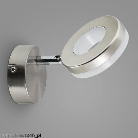 LAMPA ŚCIENNA LED RING 5W STAL NIERDZEWNA NOWOCZESNY DESIGN KLASA A+ Bituxx LAMPA ŚCIENNA LED RING 5W STAL NIERDZEWNA NOWOCZESNY DESIGN KLASA A+ Bituxx