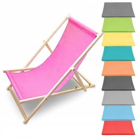 LEŻAK PLAŻOWY OGRODOWY DREWNIANY SKŁADANY REGULOWANY CIEMNOSZARY Bituxx LEŻAK PLAŻOWY OGRODOWY DREWNIANY SKŁADANY REGULOWANY CIEMNOSZARY Bituxx