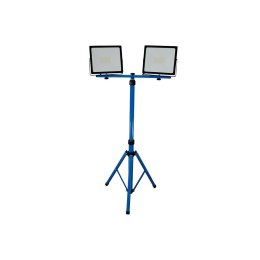 Lampa Robocza LED 2x50W IP65 Statyw 90-172 cm Kabel 3m Zimne Światło Bituxx