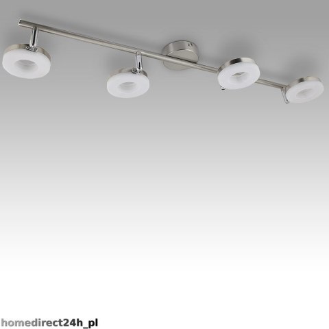Lampa Sufitowa LED 4x LED RING 20W Stal Nierdzewna Klasa A+ Nowoczesna Bituxx Lampa Sufitowa LED 4x LED RING 20W Stal Nierdzewna Klasa A+ Nowoczesna Bituxx