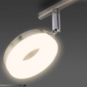 Lampa Sufitowa LED 4x LED RING 20W Stal Nierdzewna Klasa A+ Nowoczesna Bituxx