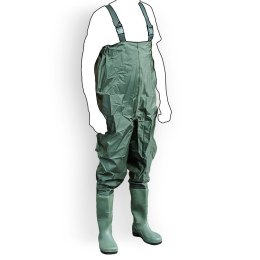 Lekkie Wodery Rozmiar 40 Spodnio-Buty Z Regulowanymi Szelkami Bituxx Bituxx