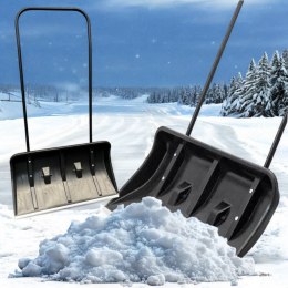 Łopata Śnieżna Bituxx z Kołami 80cm PVC Aluminiowa Krawędź Ergonomiczna Bituxx