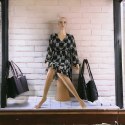 Manekin Damski Siedzący 133CM Sklepowy Do Odzieży Bielizny Butiku 133 cm Bituxx