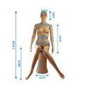 Manekin Damski Siedzący 133CM Sklepowy Do Odzieży Bielizny Butiku 133 cm Bituxx
