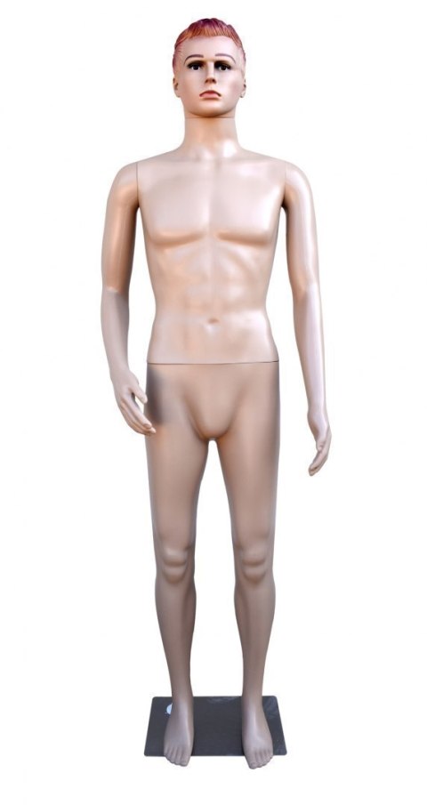 Manekin Wystawowy Męski Pełnopostaciowy 187CM Sklepowy Stalowa Podstawa Bituxx Manekin Wystawowy Męski Pełnopostaciowy 187CM Sklepowy Stalowa Podstawa Bituxx