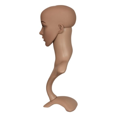 Manekin damska głowa ze stojakiem 52 cm do peruk nakryć głowy biżuterii Bituxx Manekin damska głowa ze stojakiem 52 cm do peruk nakryć głowy biżuterii Bituxx