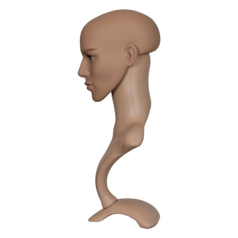 Manekin męska głowa na stojaku 53 cm do peruk biżuterii nakryć głowy Bituxx Manekin męska głowa na stojaku 53 cm do peruk biżuterii nakryć głowy Bituxx