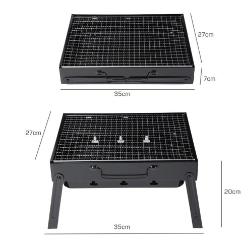 MINI GRILL WĘGLOWY TURYSTYCZNY PRZENOŚNY WALIZKA ELITEHOFF MINI GRILL WĘGLOWY TURYSTYCZNY PRZENOŚNY WALIZKA ELITEHOFF