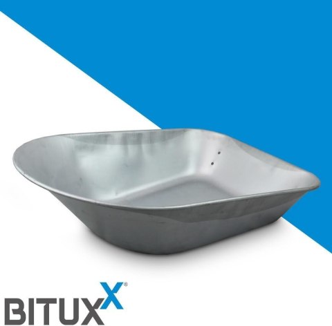 Misa do Taczki 100L Stal Ocynkowana Koryto Zamienne Części Ogrodowe Bituxx Misa do Taczki 100L Stal Ocynkowana Koryto Zamienne Części Ogrodowe Bituxx