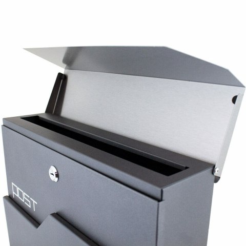 NOWOCZESNA SKRZYNKA POCZTOWA SKRZYNKA NA LISTY POST DUŻA CIEKAWY DESING MALOWANA PROSZKOWO Bituxx NOWOCZESNA SKRZYNKA POCZTOWA SKRZYNKA NA LISTY POST DUŻA CIEKAWY DESING MALOWANA PROSZKOWO Bituxx
