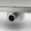 ODPŁYW LINIOWY Befliesbar Z SYFONEM 50cm STAL NIERDZEWNA Bituxx