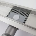 ODPŁYW LINIOWY Bogen Z SYFONEM 120cm STAL NIERDZEWNA Bituxx