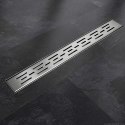 ODPŁYW LINIOWY Matrix Z SYFONEM 120cm STAL NIERDZEWNA Bituxx