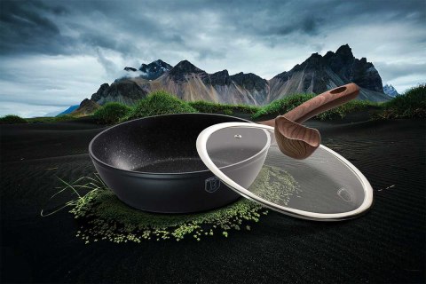 PATELNIA GRANITOWA 24cm BERLINGER HAUS BH-1718 EBONY ROSEWOOD BERLINGER HAUS PATELNIA GRANITOWA 24cm BERLINGER HAUS BH-1718 EBONY ROSEWOOD BERLINGER HAUS