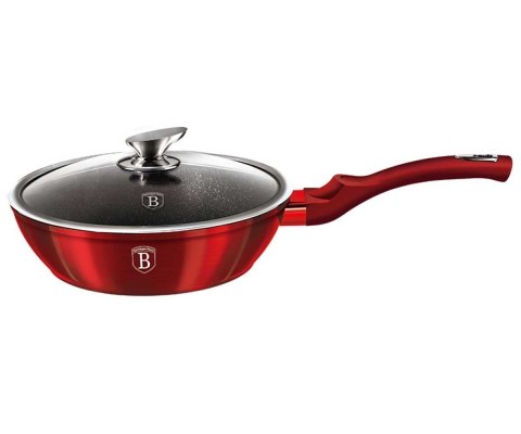 PATELNIA GRANITOWA 24cm BERLINGER HAUS RED METALLIC LINE BH-1259 BERLINGER HAUS PATELNIA GRANITOWA 24cm BERLINGER HAUS RED METALLIC LINE BH-1259 BERLINGER HAUS