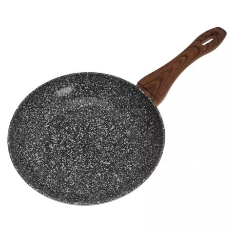 PATELNIA GRANITOWA 24cm GRANIT WOOD KINGHOFF KH-1028 KINGHOFF PATELNIA GRANITOWA 24cm GRANIT WOOD KINGHOFF KH-1028 KINGHOFF
